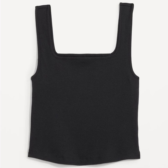 Set of 3 - Old Navy XSP crop ribbed tanks - Picture 3 of 3